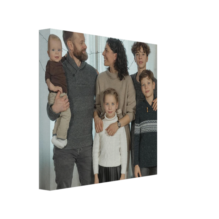 Personalised canvas print with your own photo