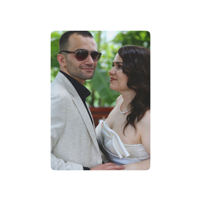 Personalised photo playing cards