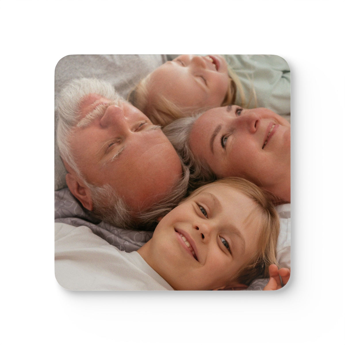 Personalised photo coasters, set of 4
