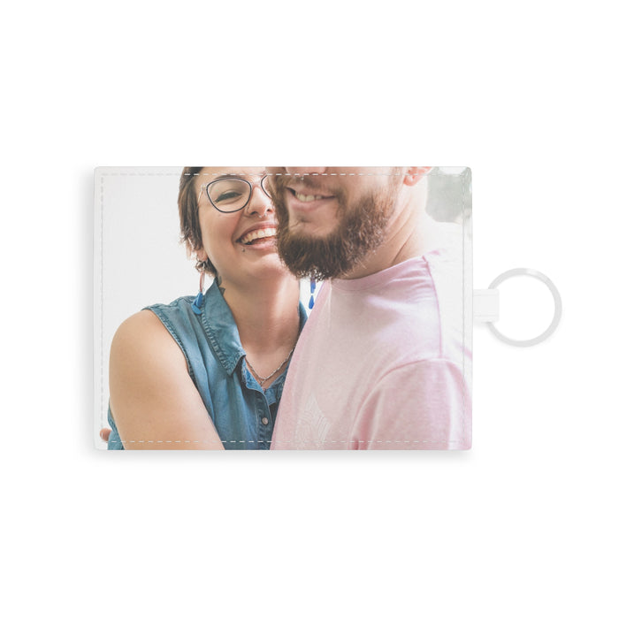 Personalised photo card holder
