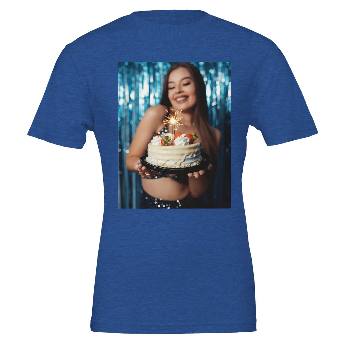 Personalised unisex cotton photo t-shirt