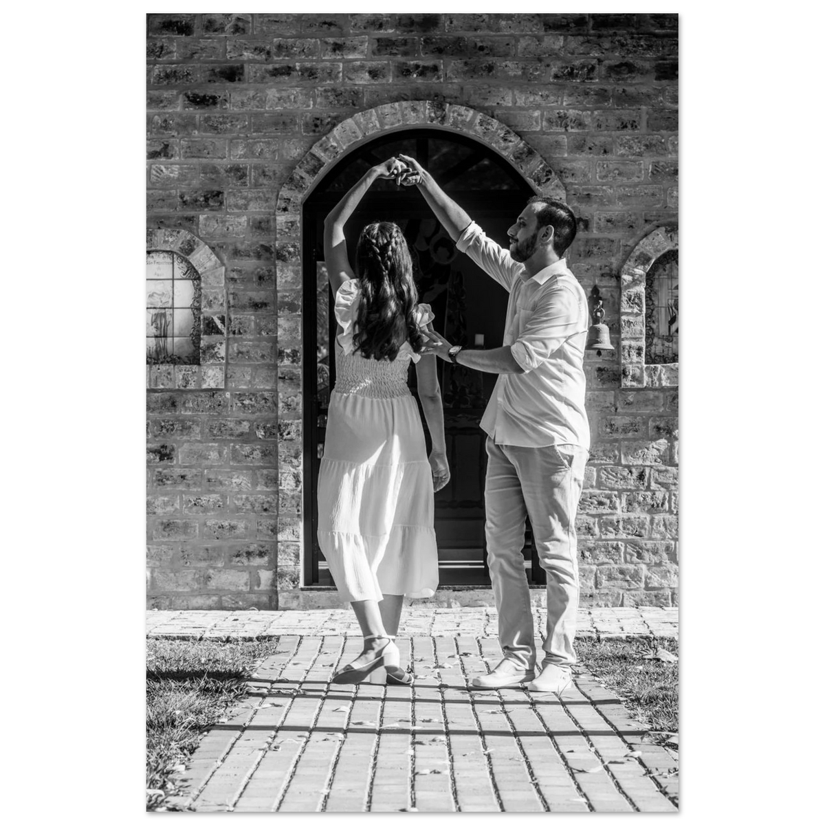 Personalised aluminium metal photo print